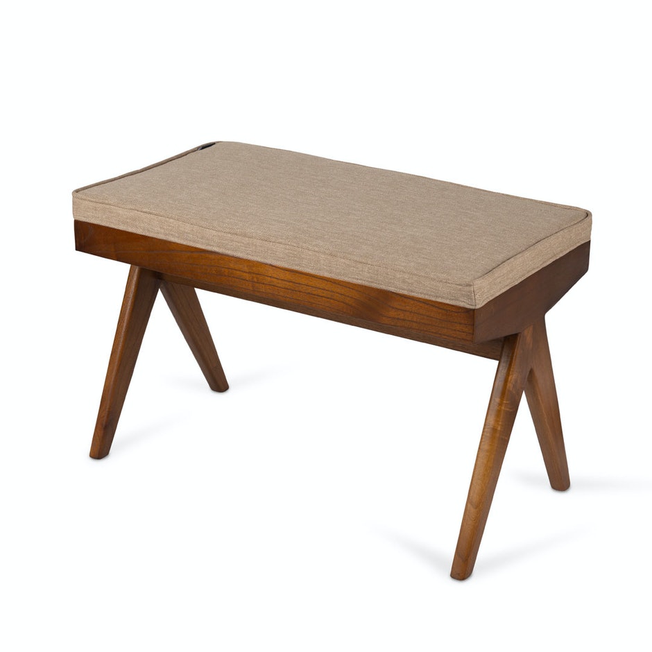 Cushion for Two Seater Bench - Light Brown