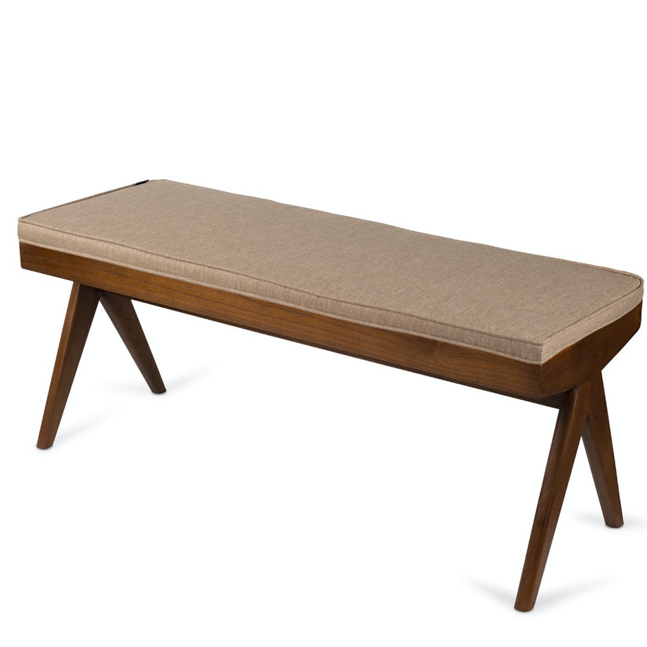 Cushion for Three Seater Bench - Light Brown