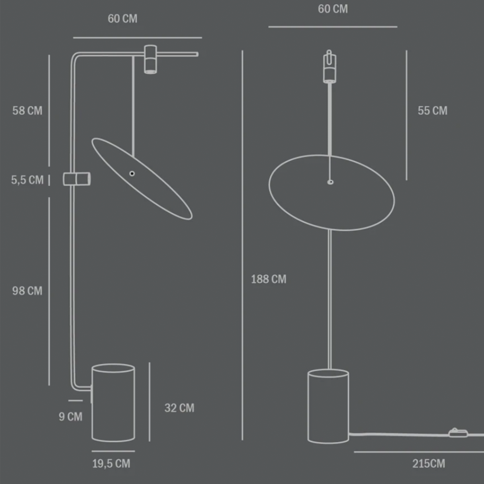 The Moon | Floor Lamp