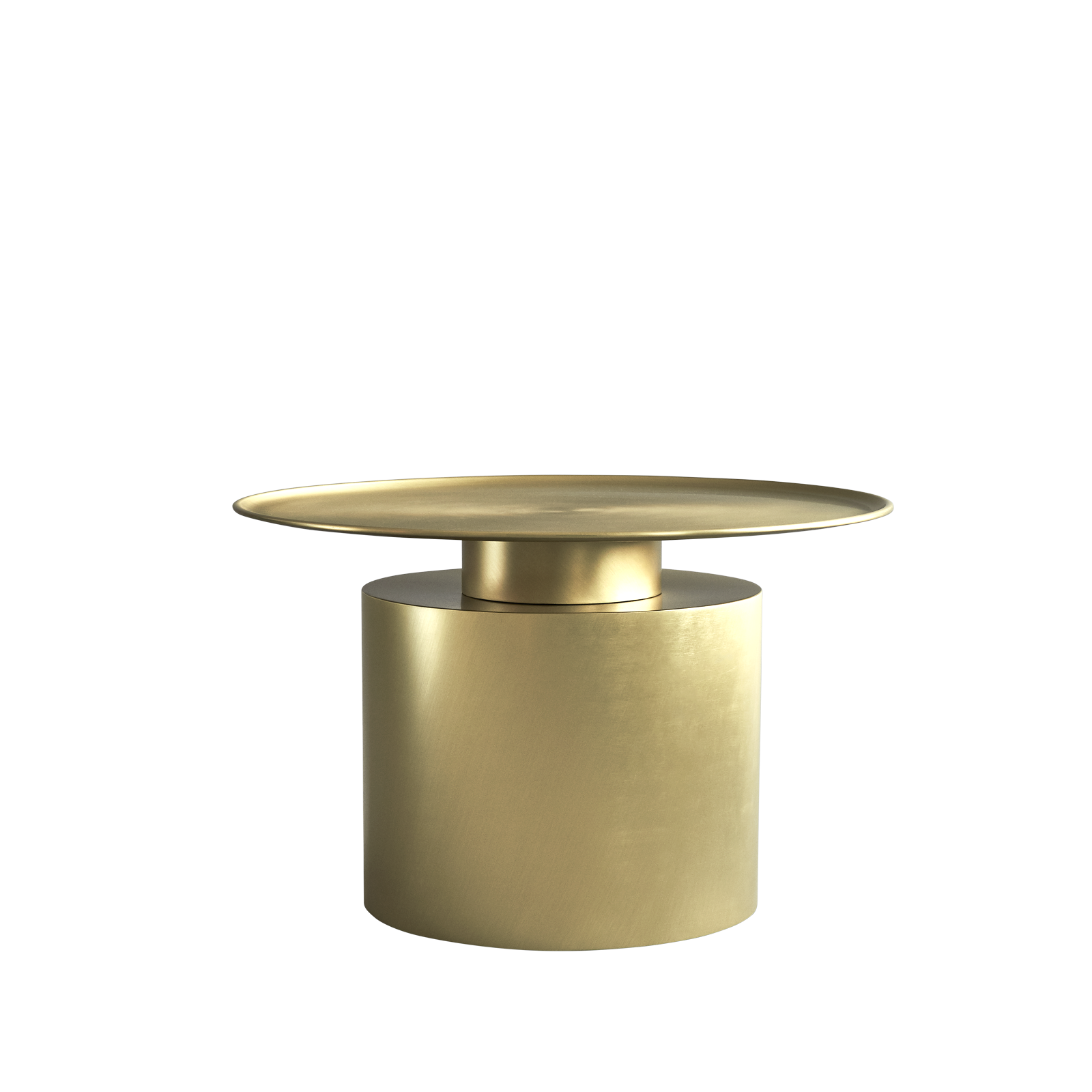 Pillar Table - Brass