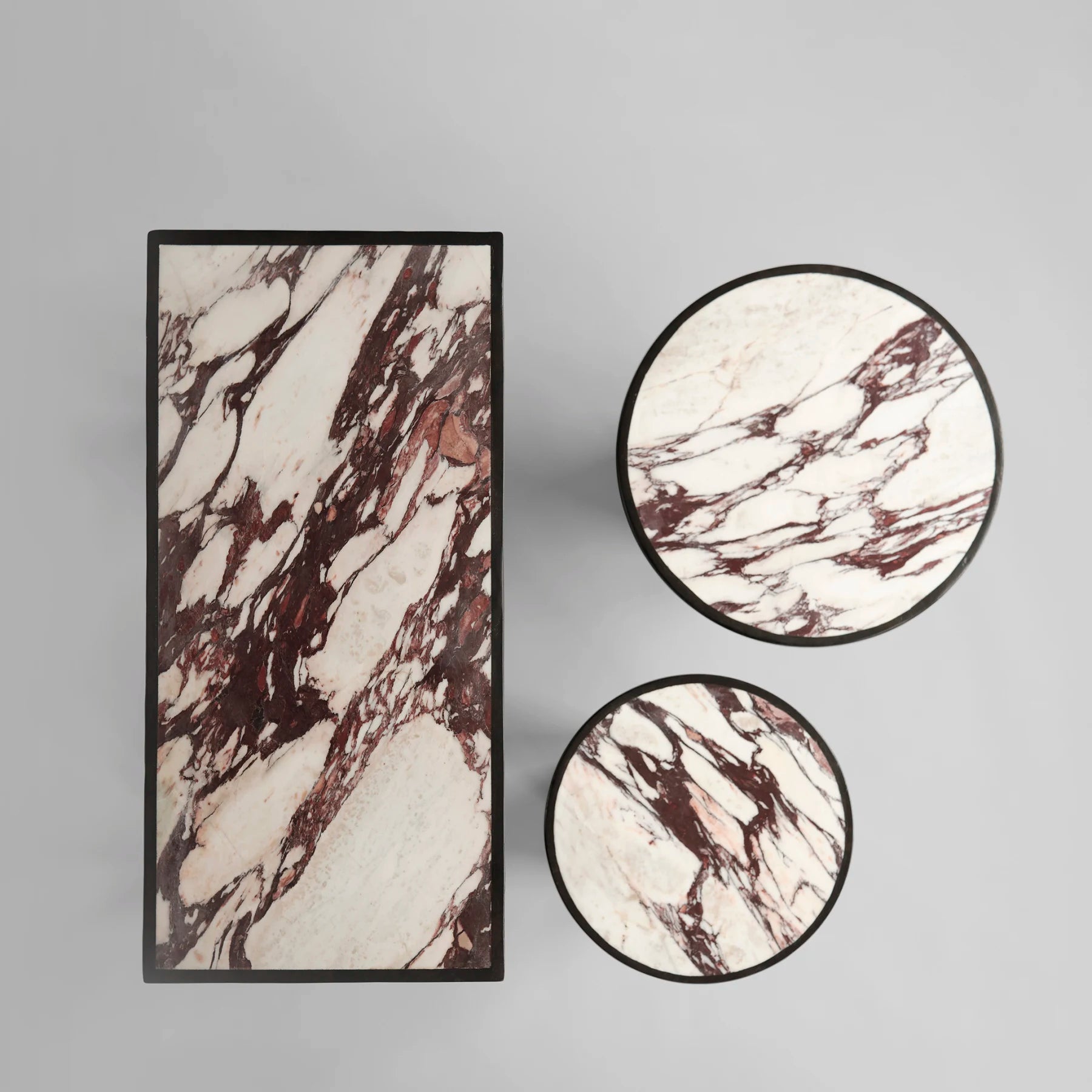 Trumpet | Side Table Tall Calacatta Stone