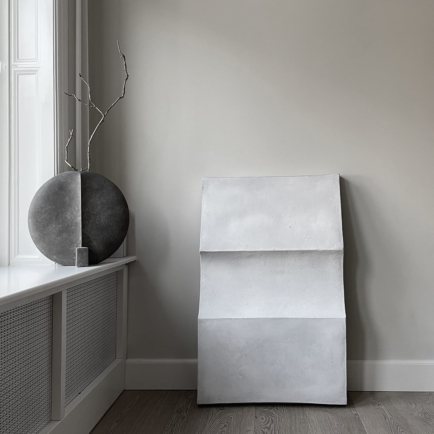 Sculpt Wall Art, Wave Big | Chalk White