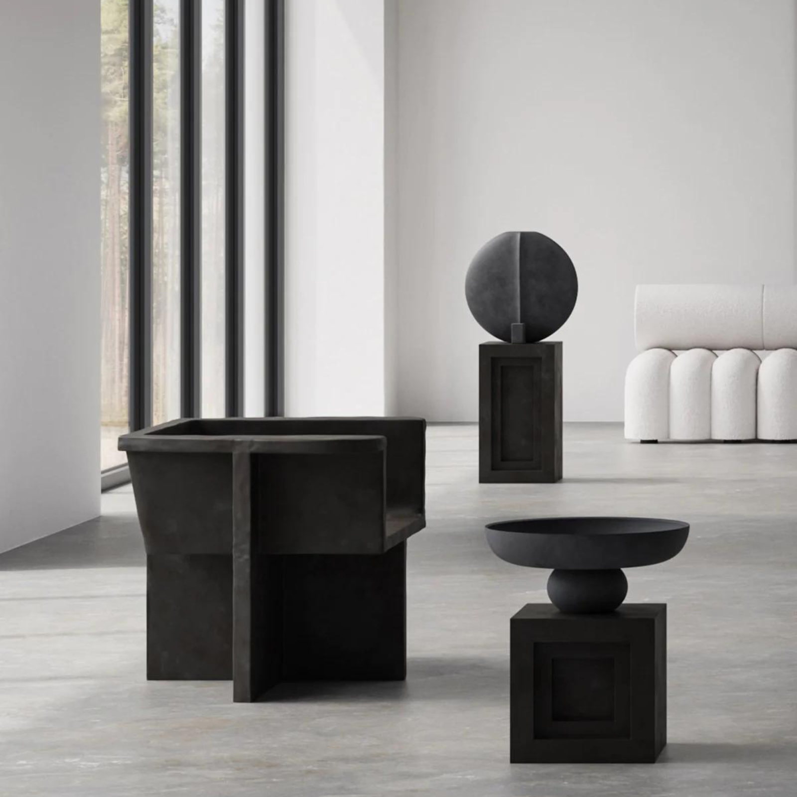 101  BRUTUS Lounge Chair Coffee