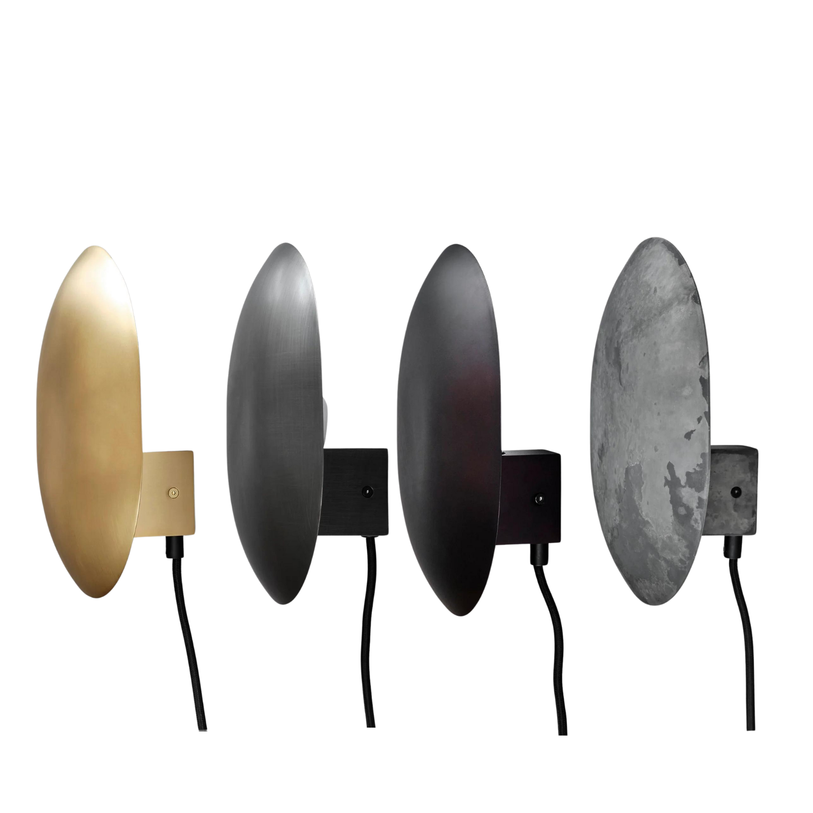 101 Clam Wall Lamp Different Finishes