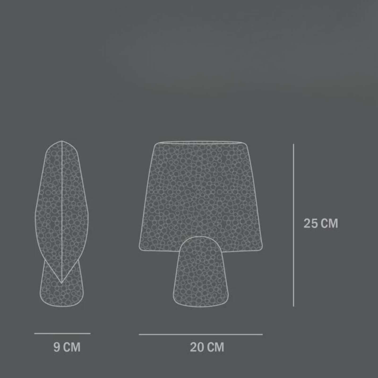 Sphere Square Shisen Mini | Vase