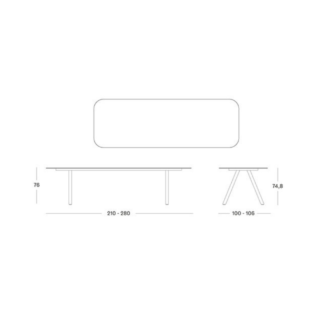 Kodo | Outdoor Dining Table