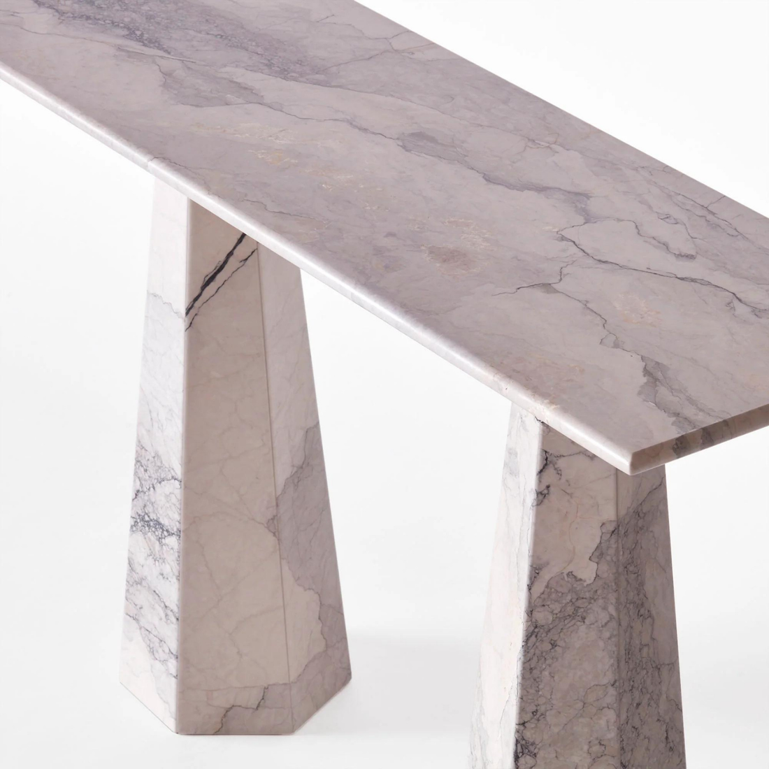 Hexagon Marble | Console Table