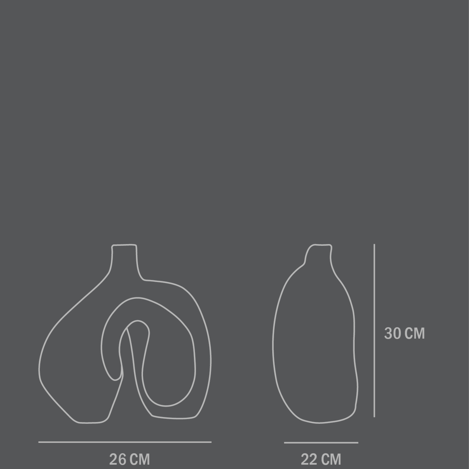 NI, Coffee, Mini | Vase