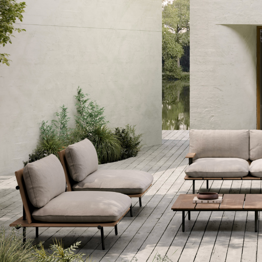 Nami 2 seater | Outdoor Lounge Sofa