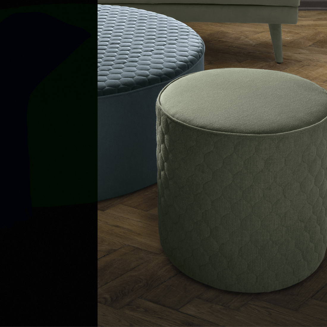 Basic, round | Pouf