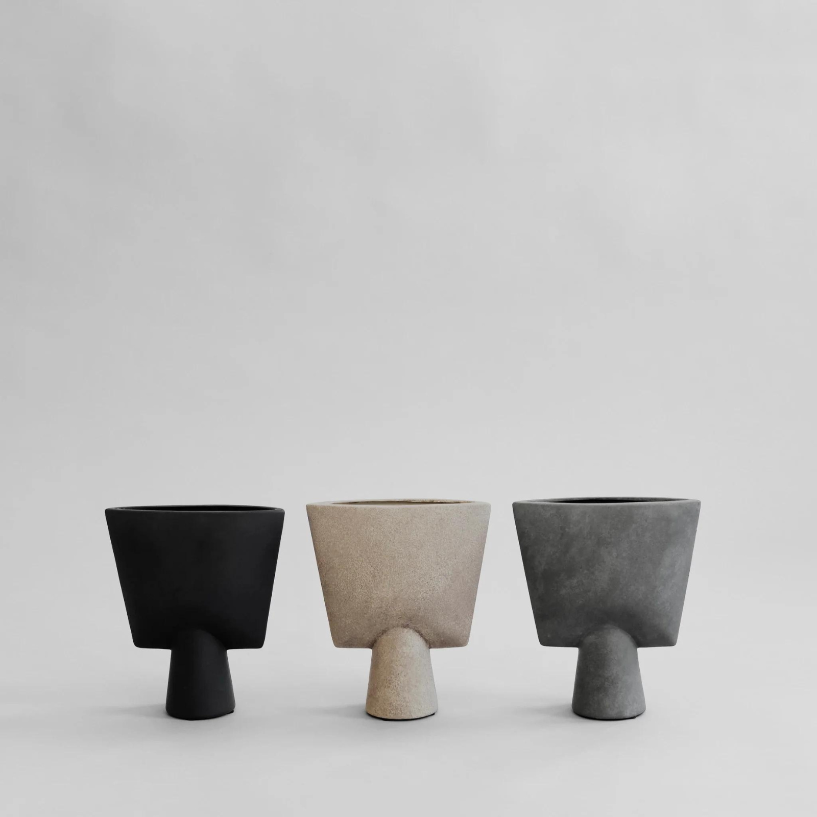 Sphere Triangle, Mini, Taupe | Vase (Warehouse Sale)