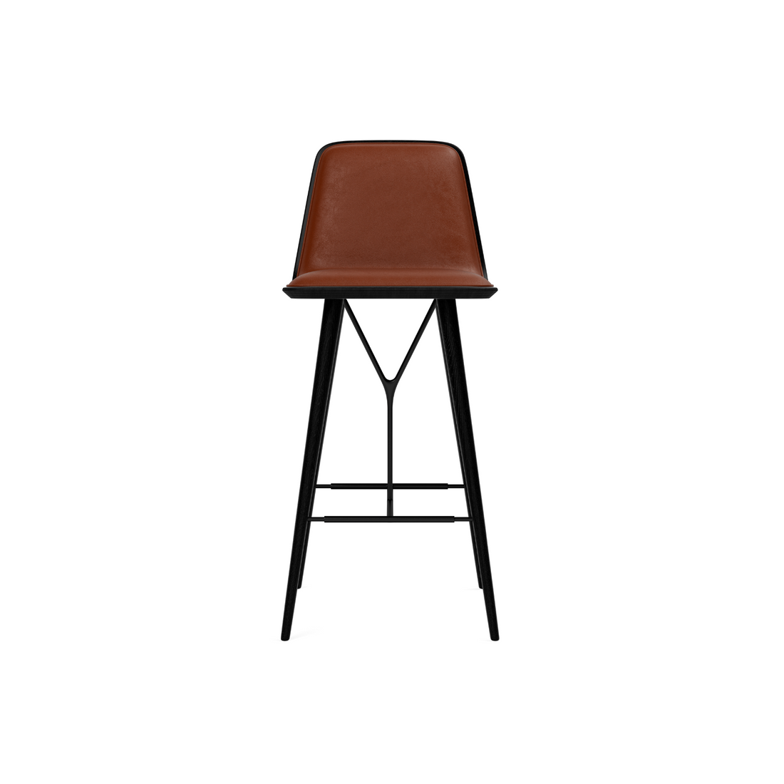 Spine Wood Base | Barstool