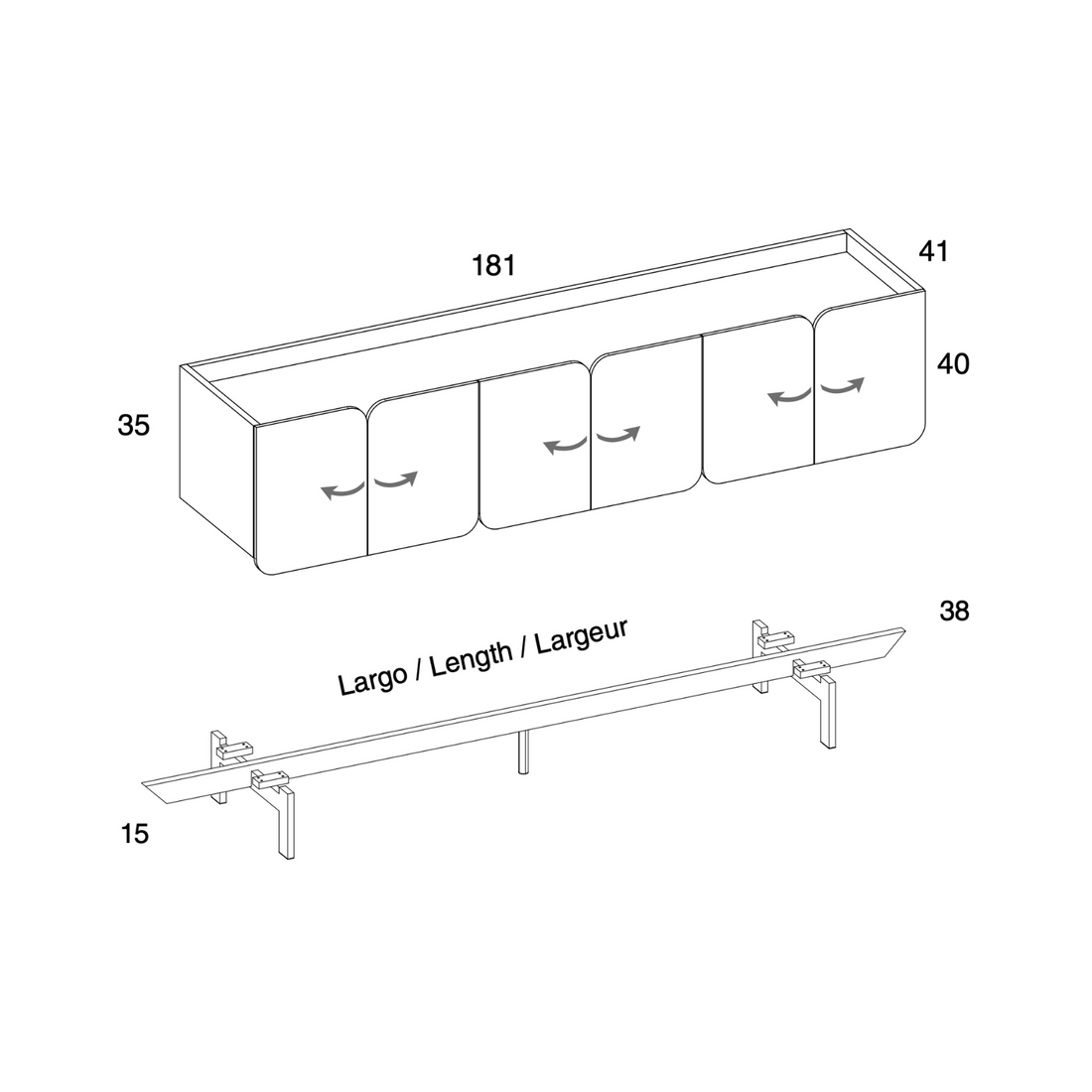 Tulip | Sideboard