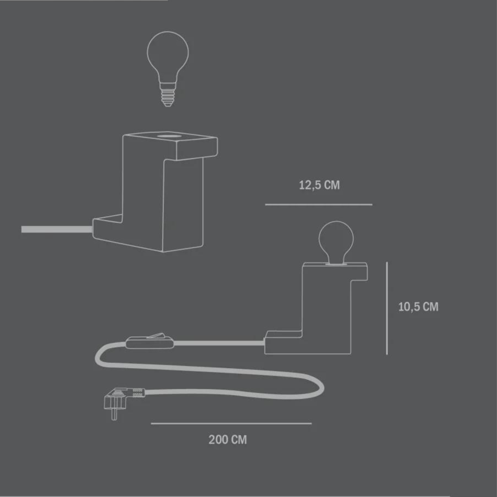 Brick | Calacatta Candle holder