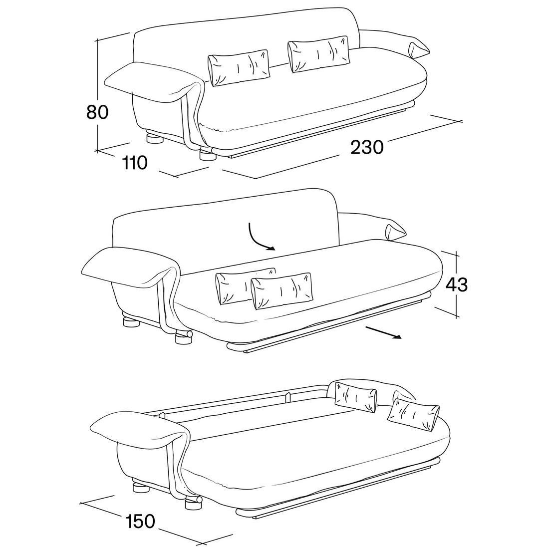 Mate |  Sofa Bed