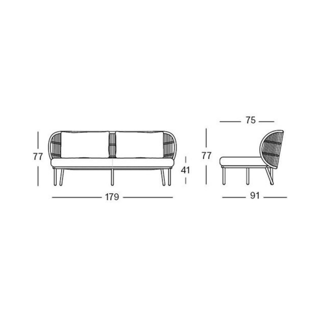 Kodo | Outdoor Deep Sofa