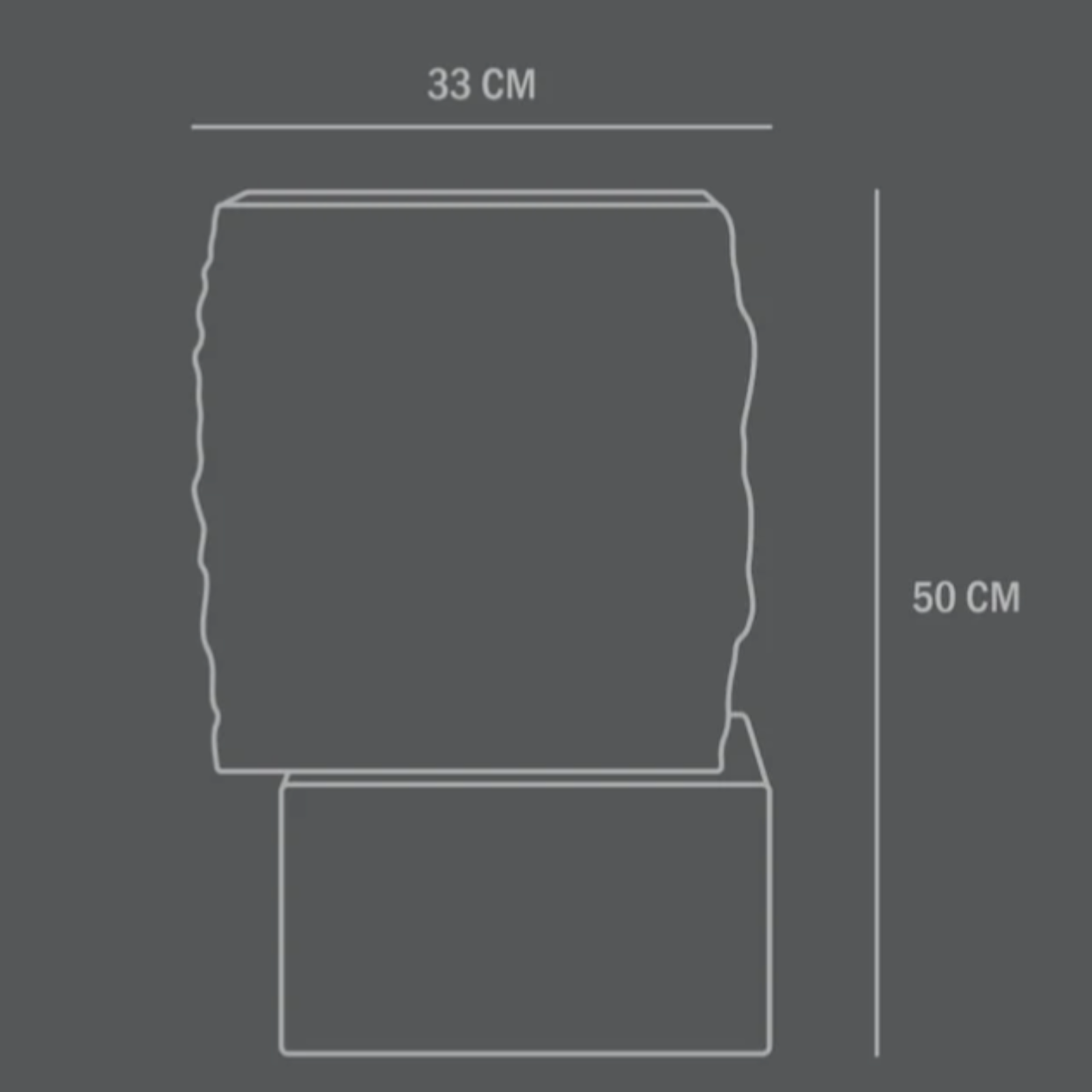 Temple Limestone Tall | Coffee table