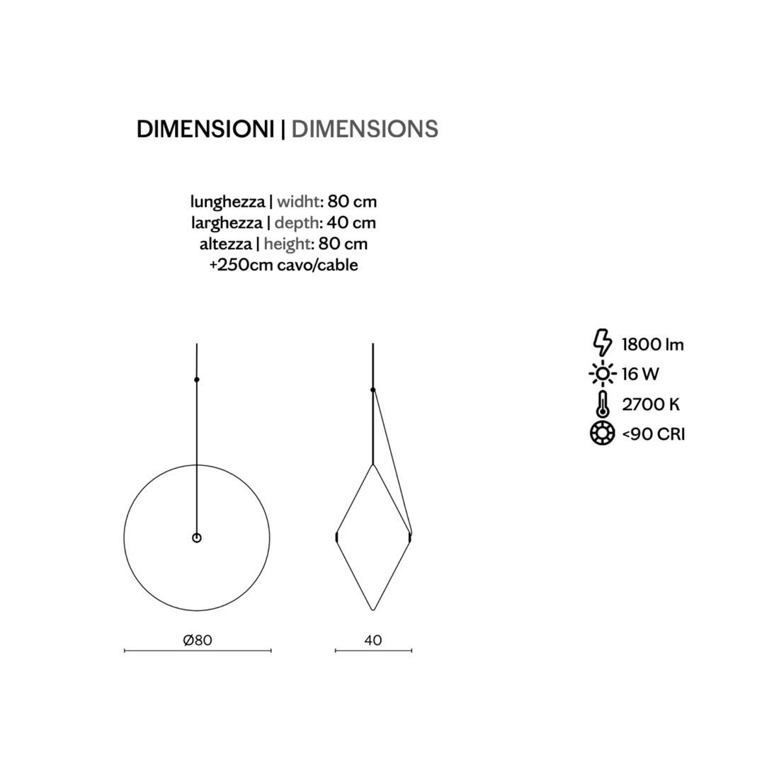 Rificolona | Pendant