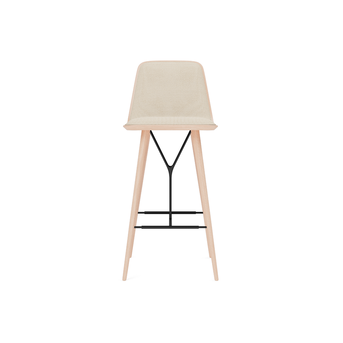 Spine Wood Base | Barstool