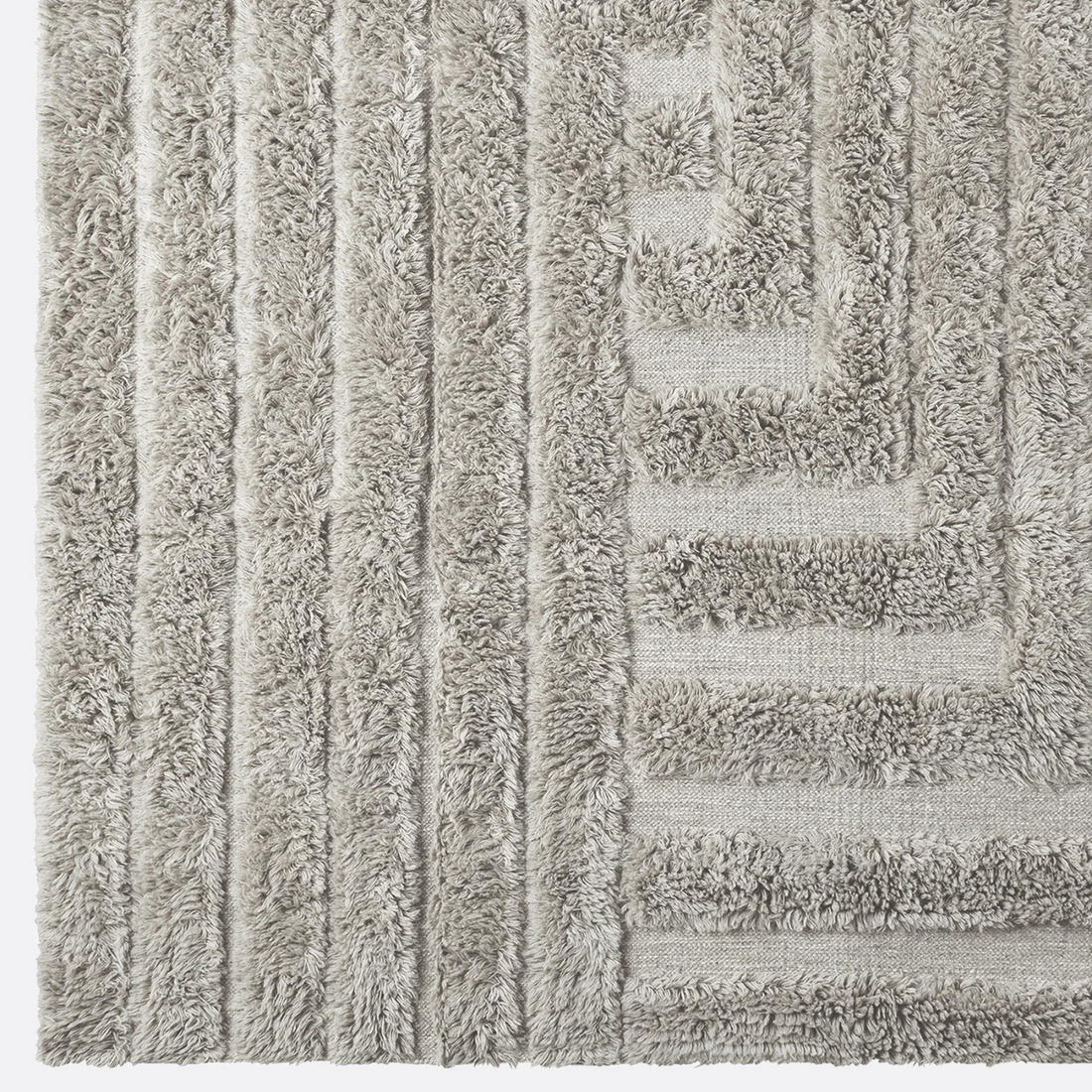 Shaggy Labyrinth | Rug