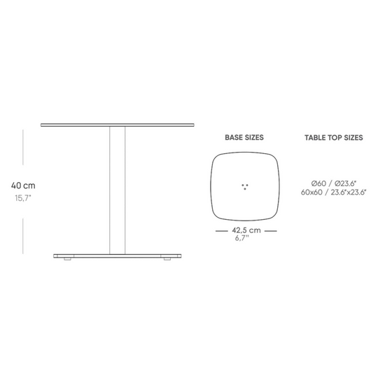 BIVAQ Sirkel 40 Table