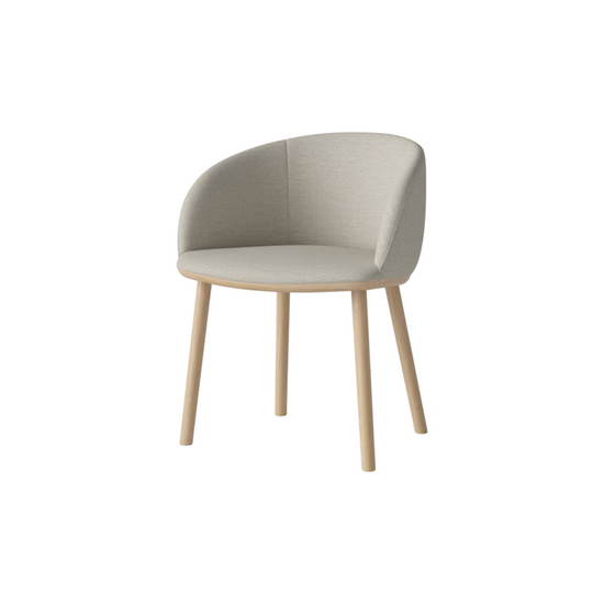 BOLIA Join Dining Chair White Oak and Ivory