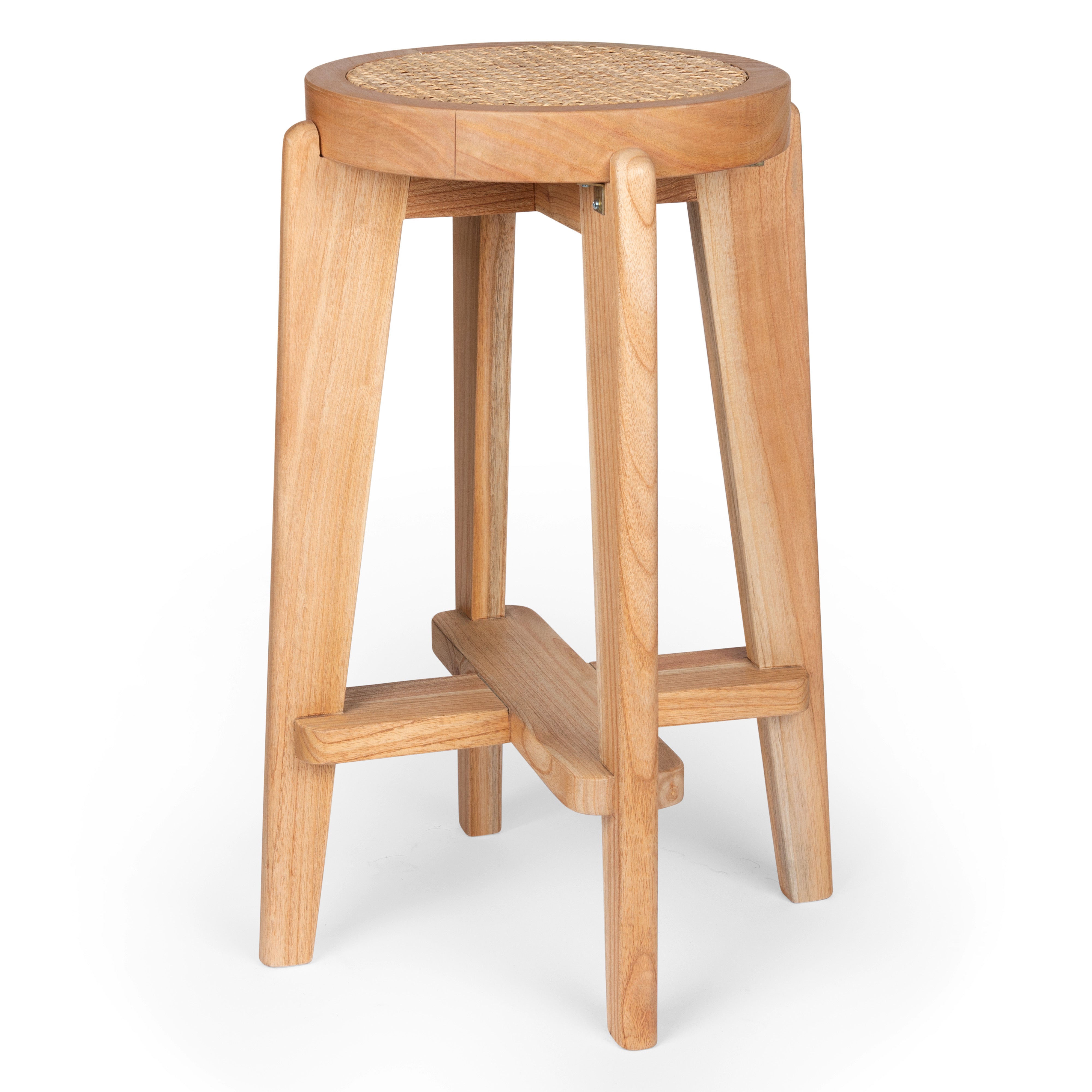 Bar stool Cane DT.W.19. - Natural