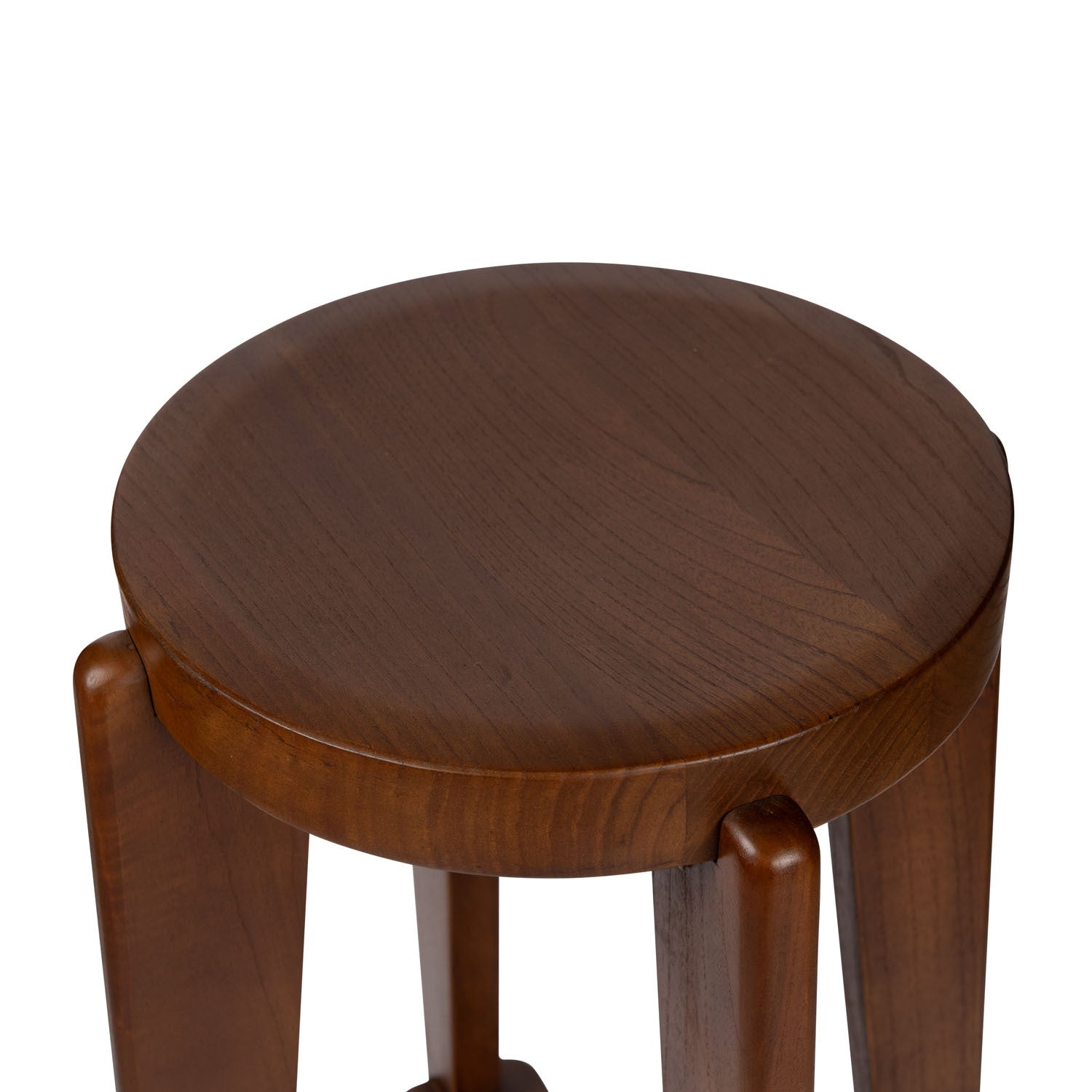 High Bar stool Wood DT.W.19. - Dark Brown