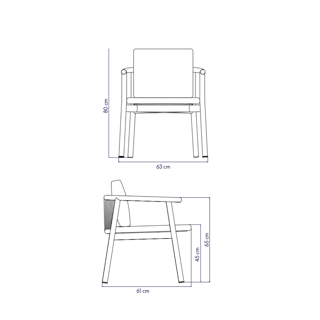 Balm | Outdoor Dining Armchair