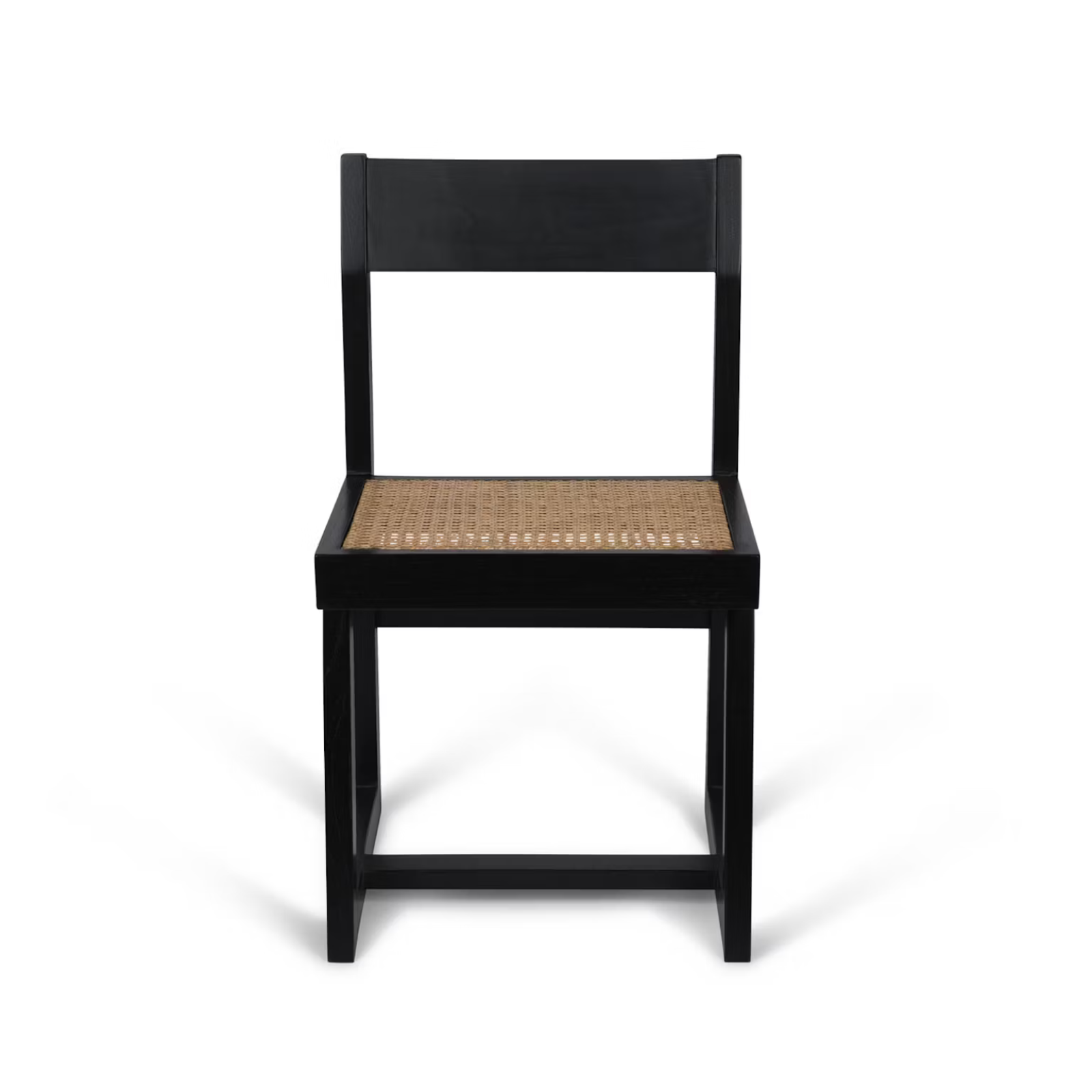DETJER box chair Charcoal Black