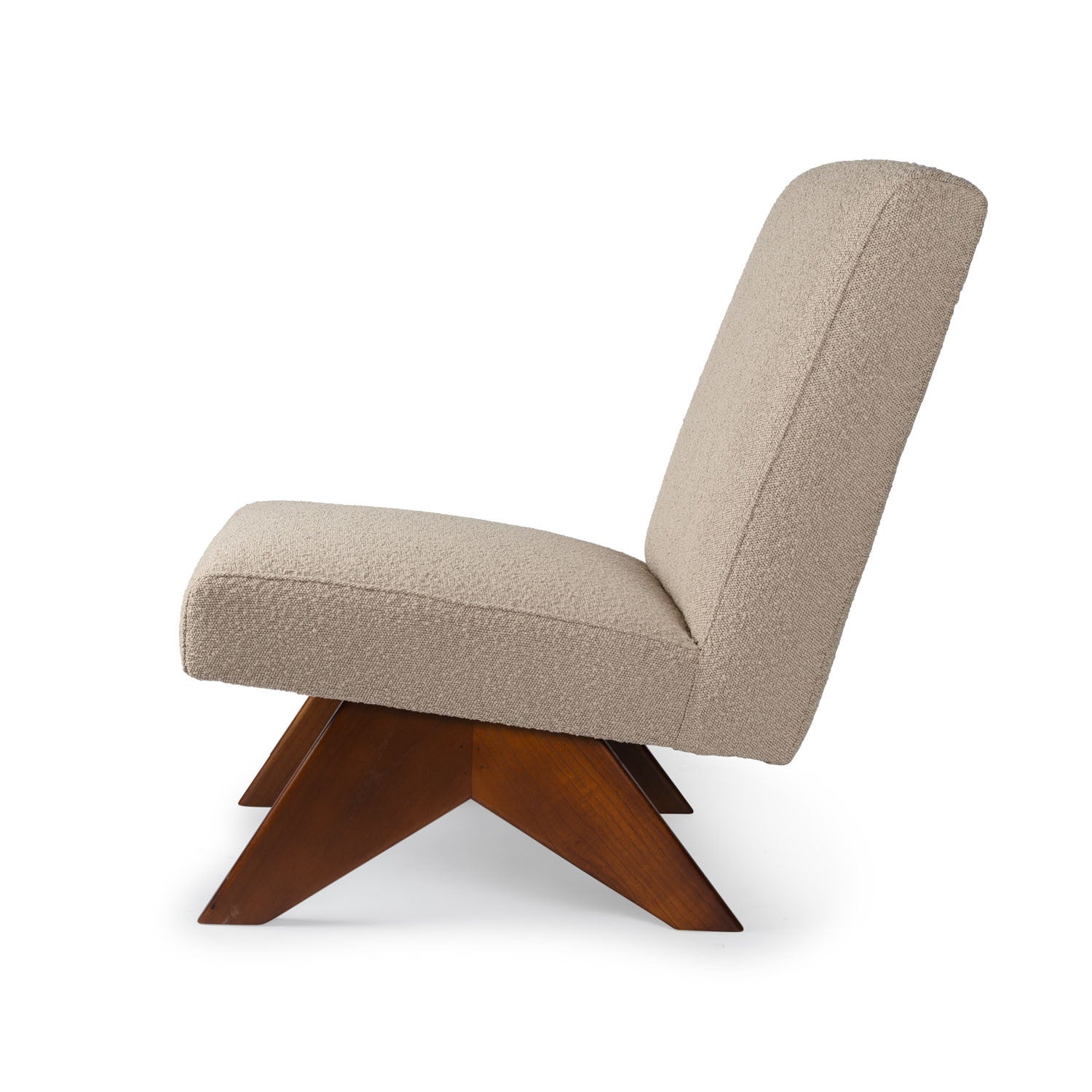 Easy Lounge Armless Sofa Eugene - Boucle taupe
