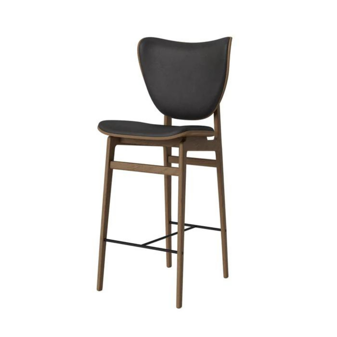 Elephant Leather Upholstery | Bar Chair