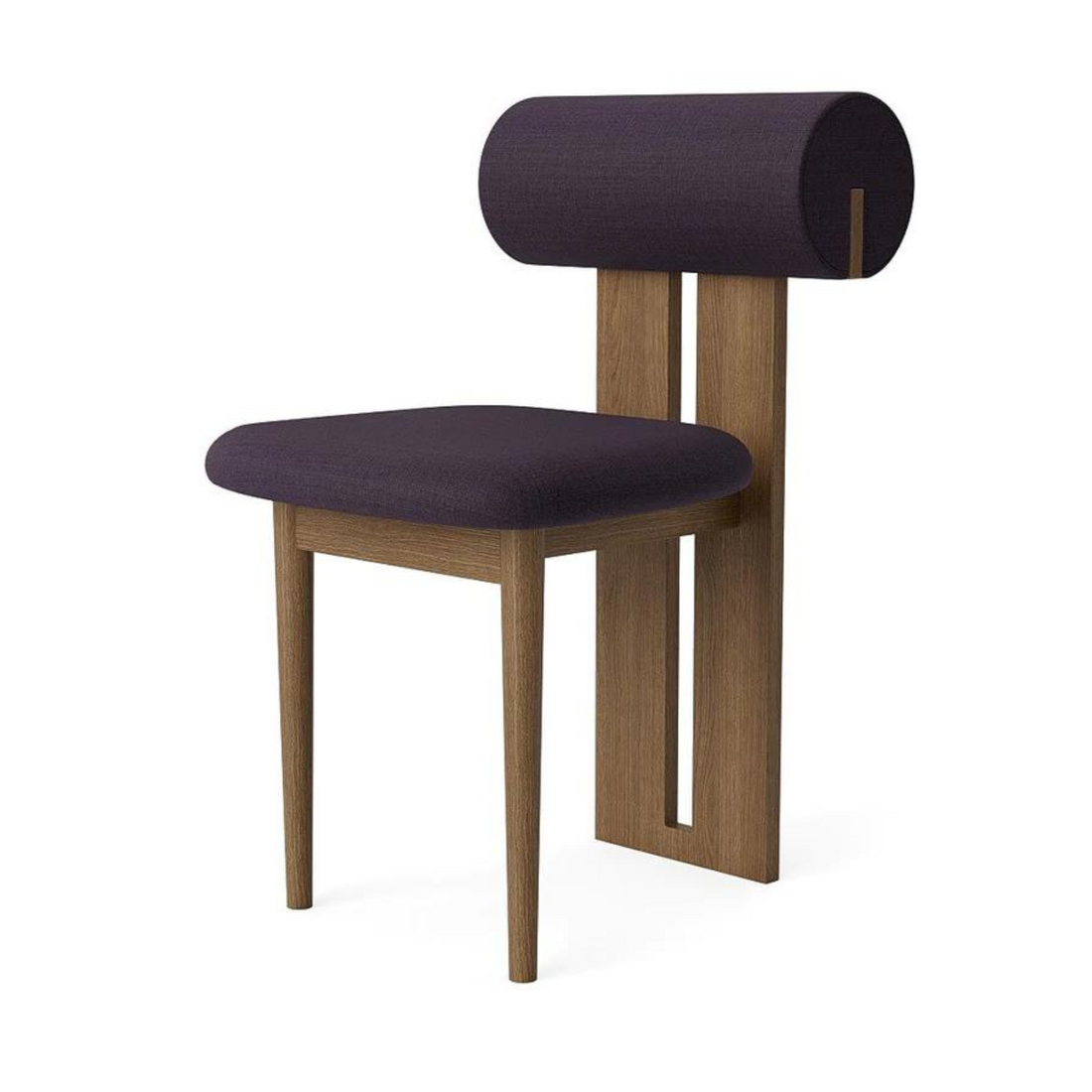 Hippo Dinning Chair In Light Smoked Oak And Canva 2 694 Finish by NOR11