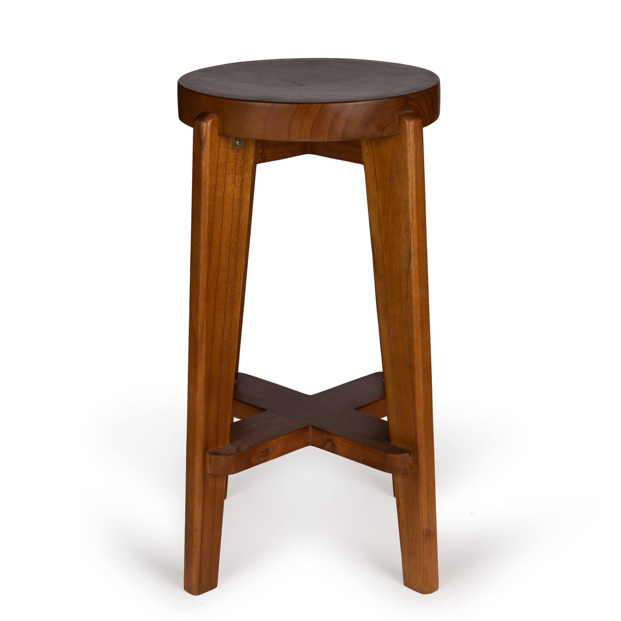 Bar Stool Wood DT.W.19. - Dark Brown