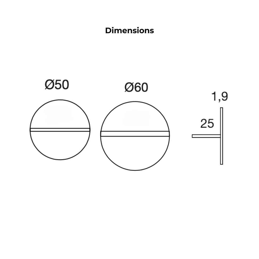 MOBENIA Bubble Shelf dimensions