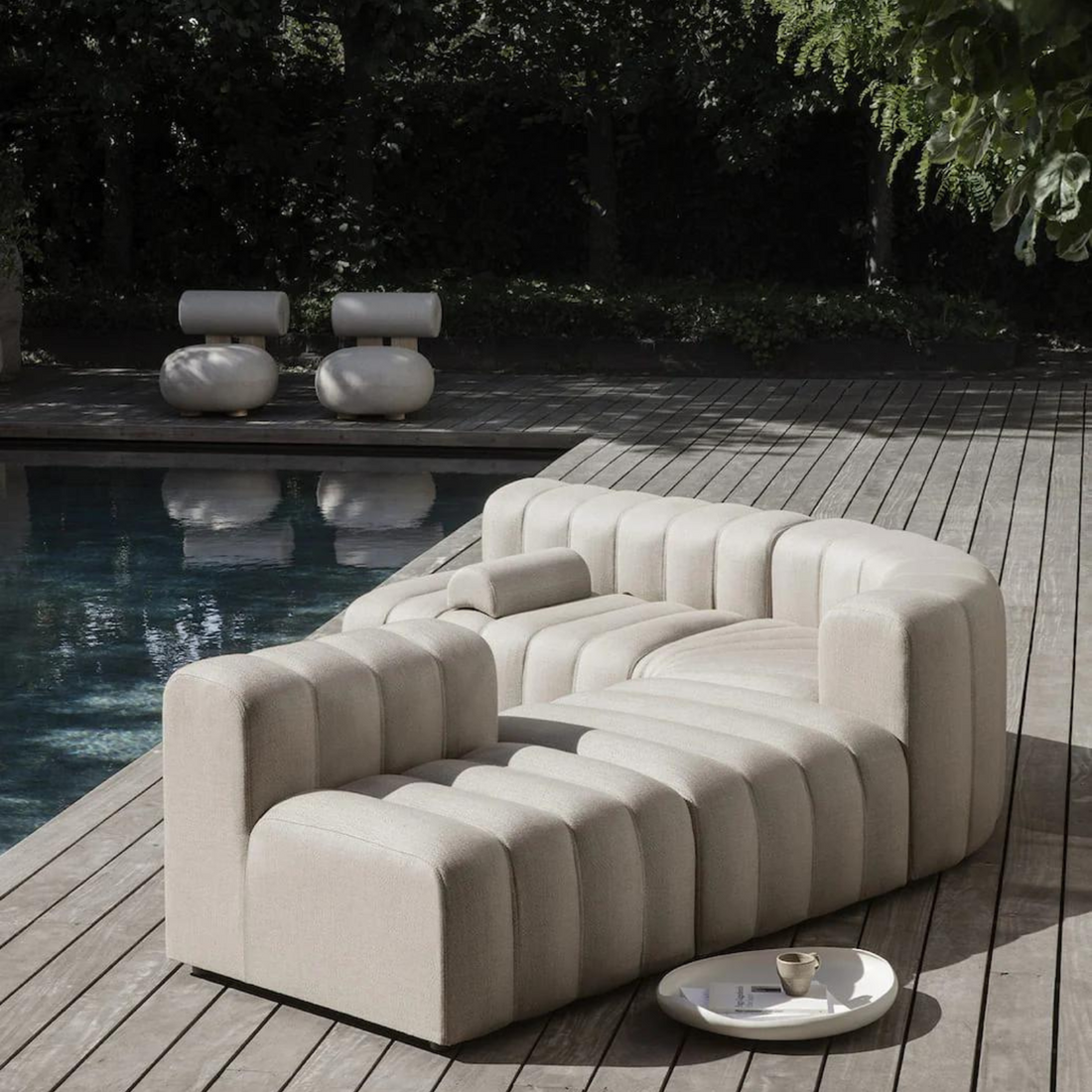 Studio | Outdoor Sofa Ottoman module