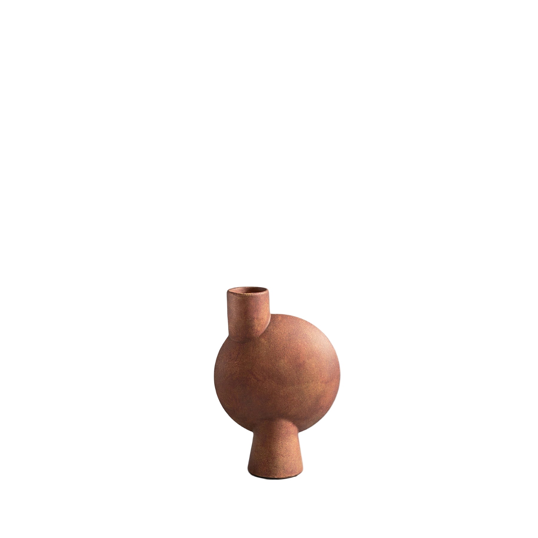 Sphere Bubl, Medio, Terracotta | Vase (Warehouse sale)