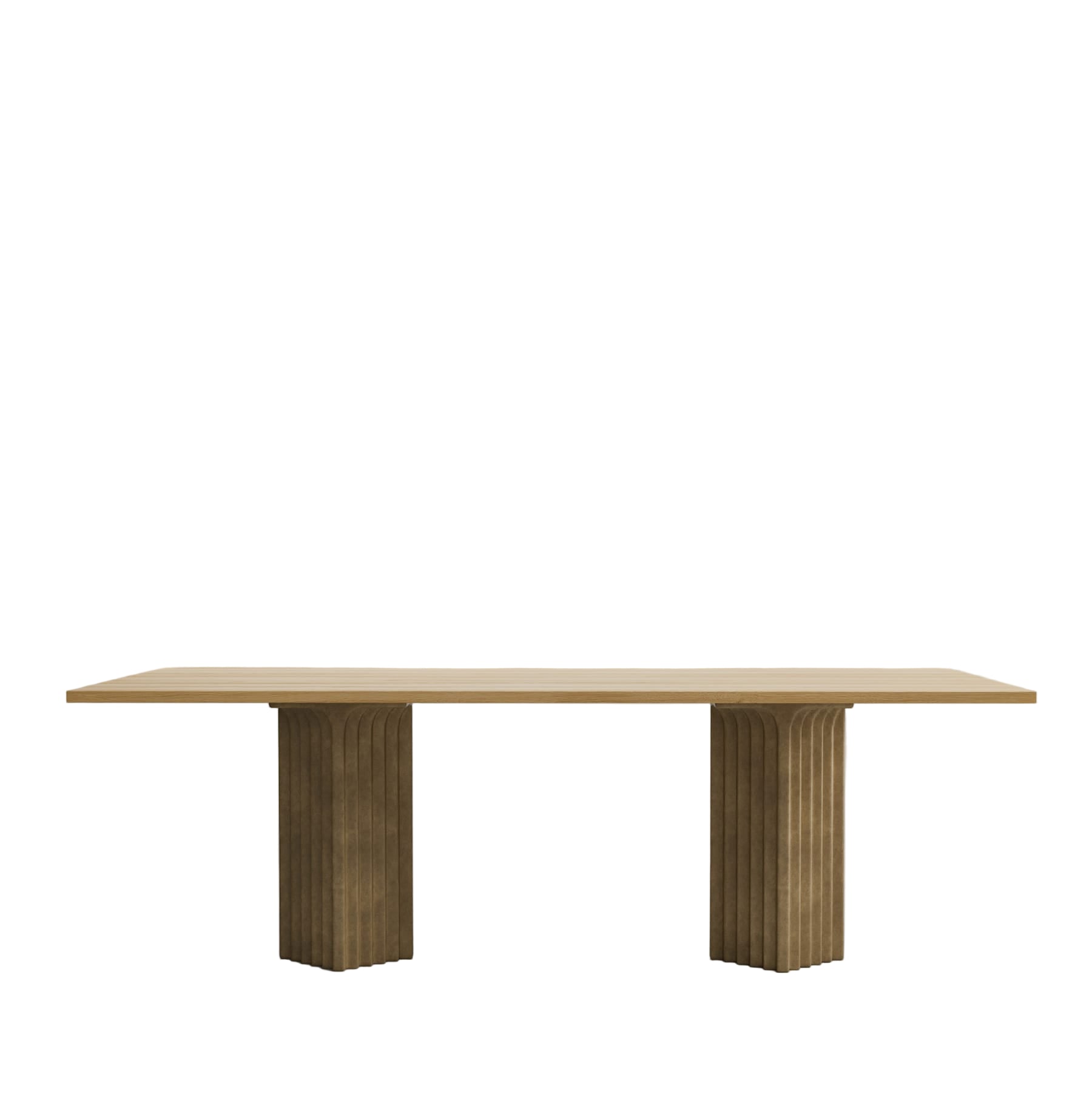 Arc Dining Table, L250 - Natural Oak