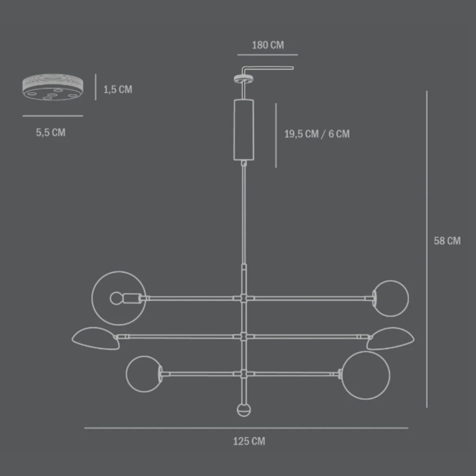 Sahn Bronze | Chandelier