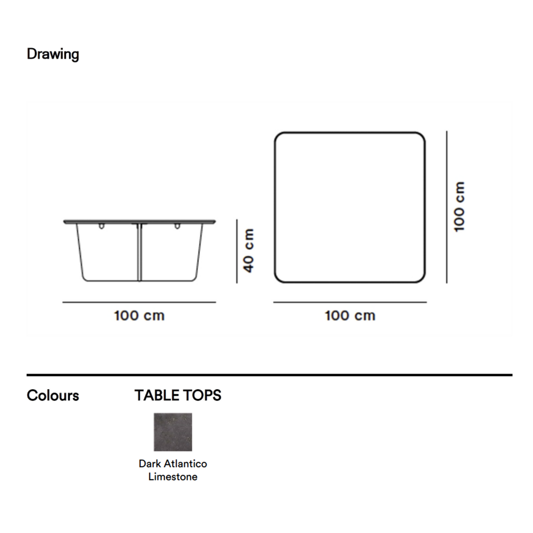 Tableau Medium | Coffee Table