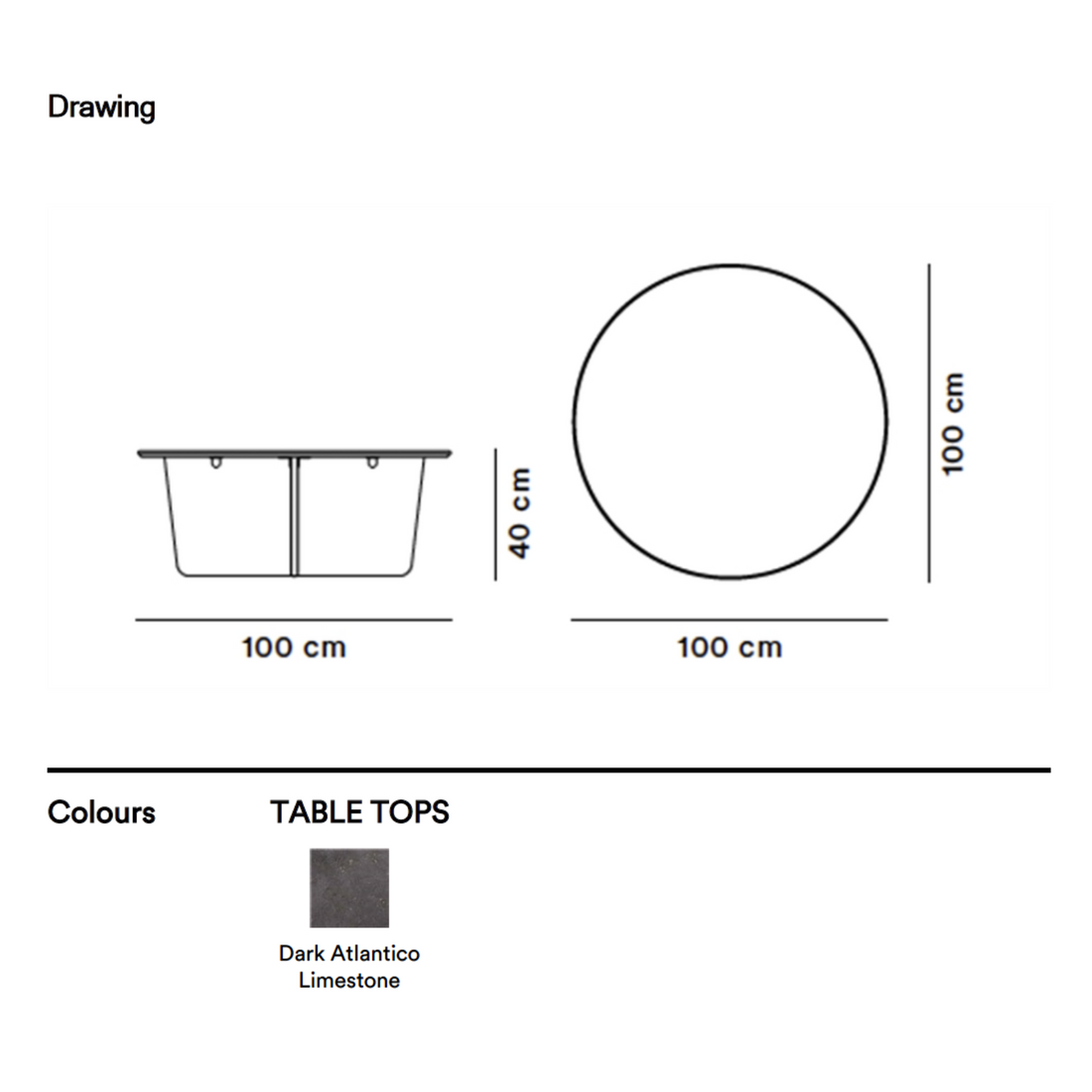Tableau Circular | Coffee Table