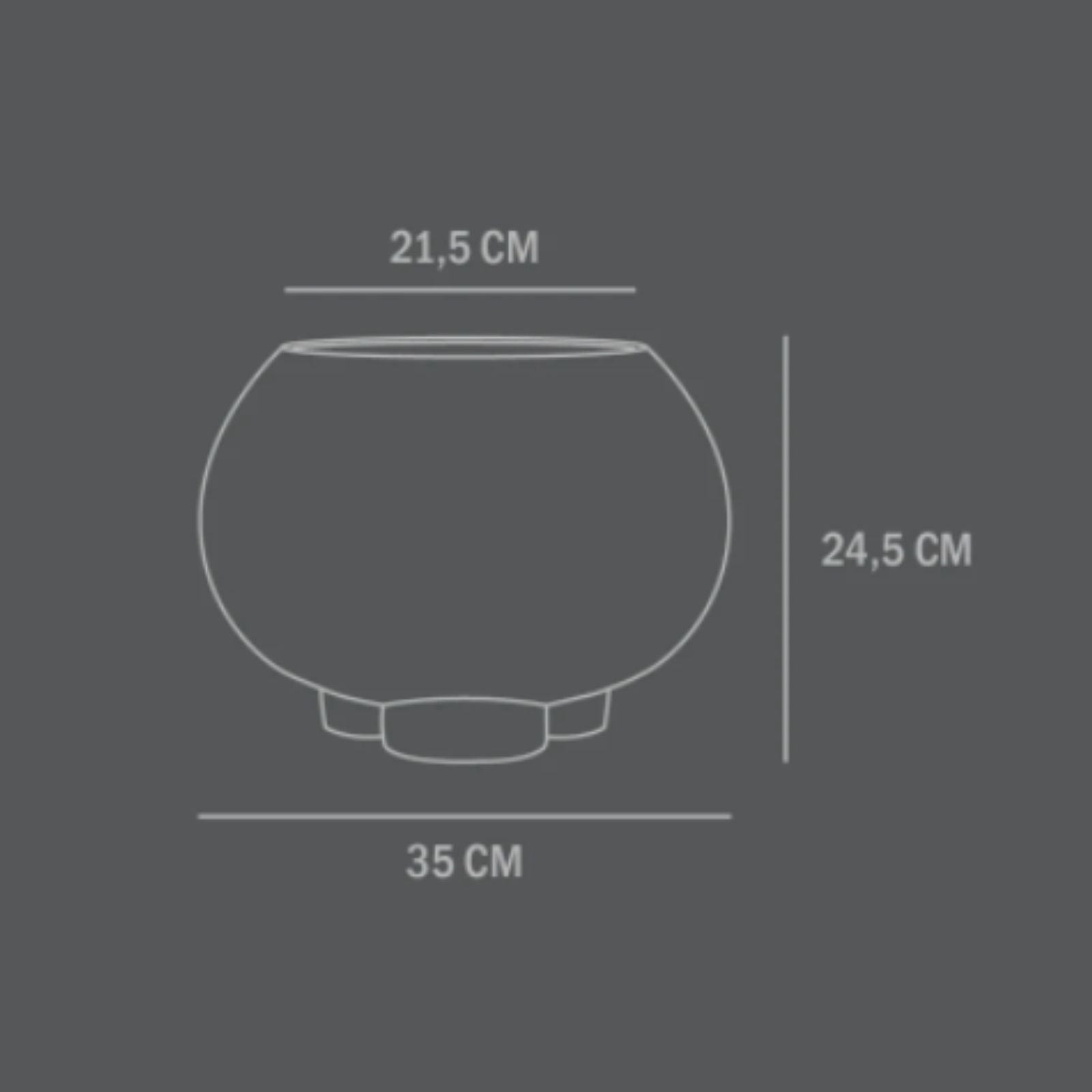 Urchin | Mini Plant pot Coffee