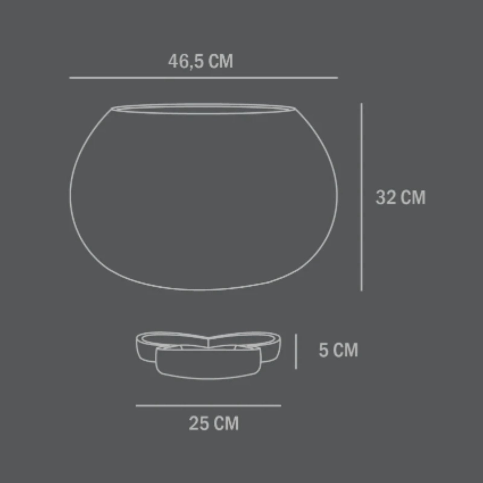 Urchin | Mini Plant pot Coffee