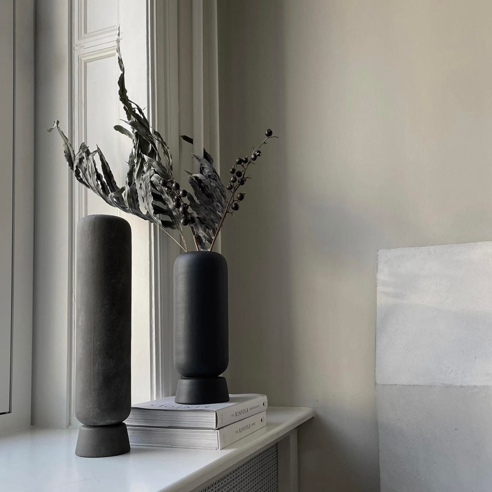 Kabin Vase Tall | Dark grey (Warehouse Sale)