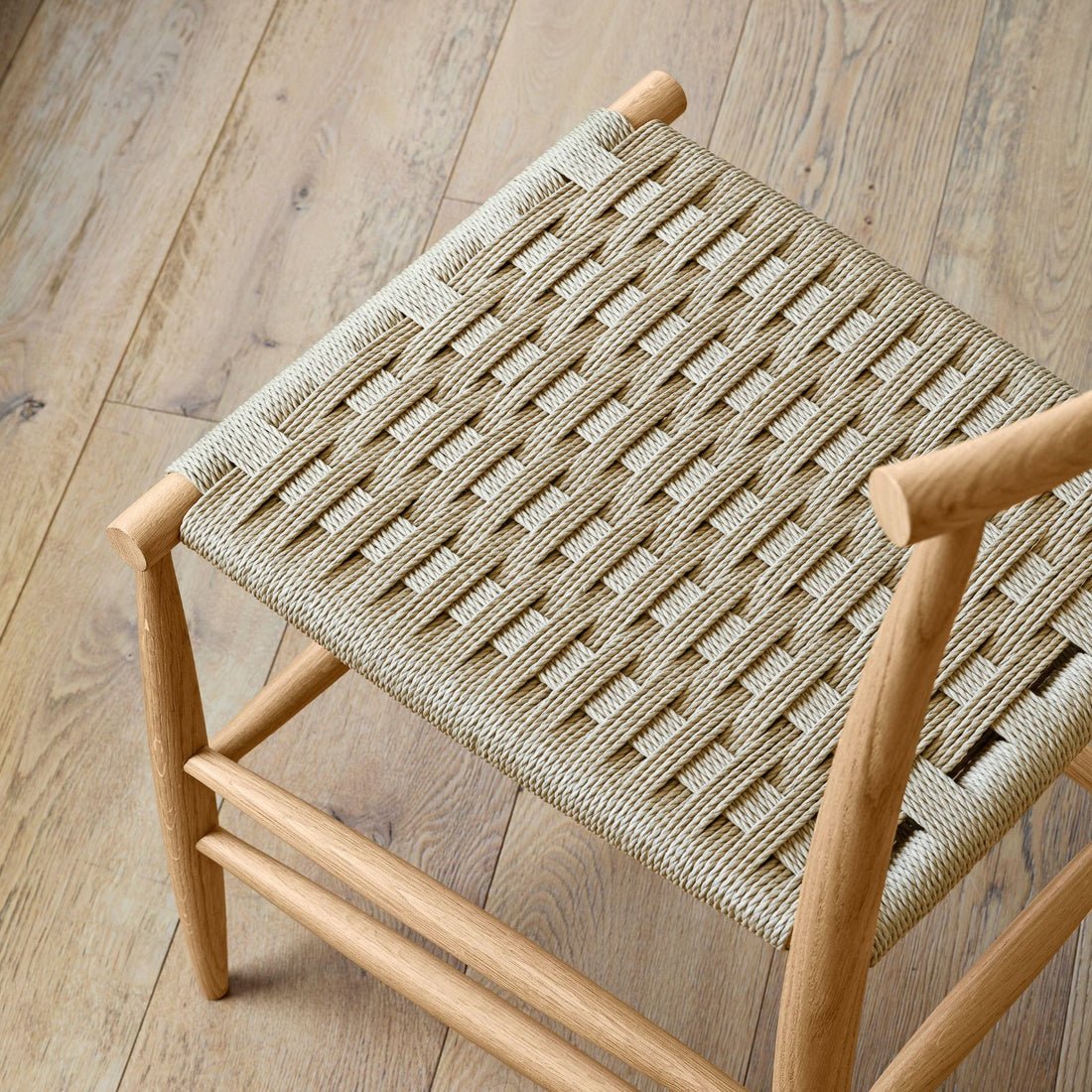 Pelleossa | Dining Chair With Straw Seat
