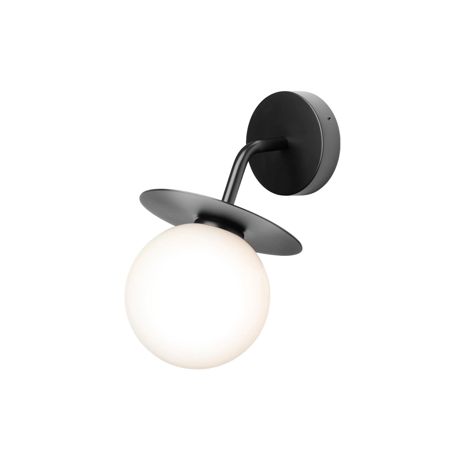 Liila Opal Black |  Outdoor Wall Light