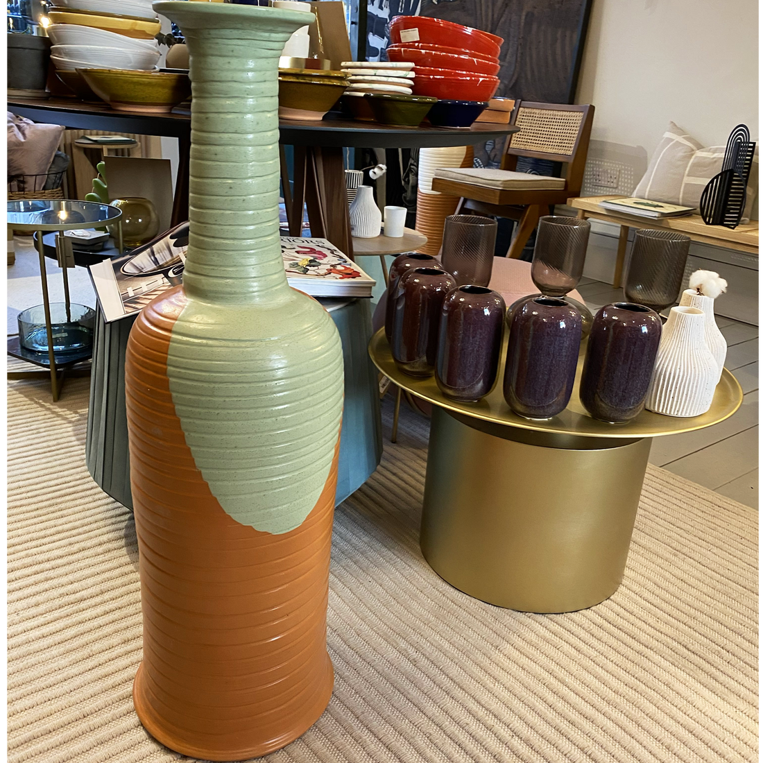Amphorae Light Green | Vase