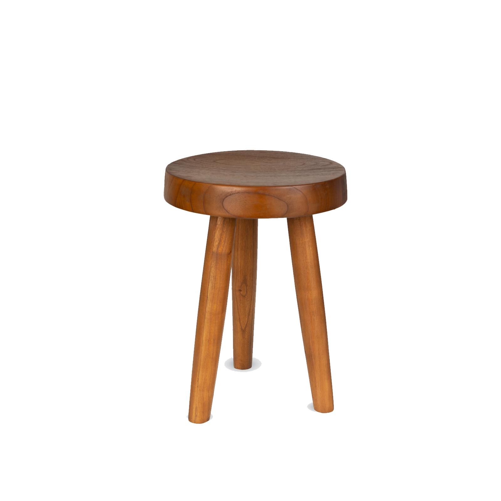Charles | Stool - Dark Brown (Warehouse Sale)