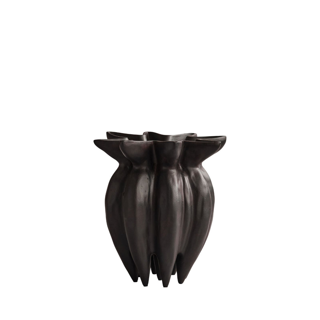 Lotus Vase Mini | Coffee