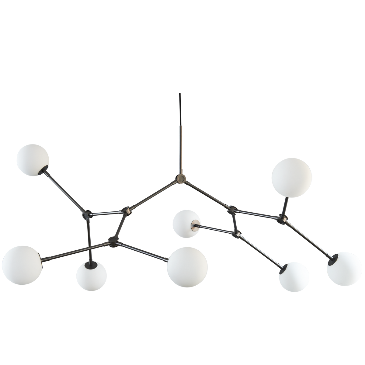 Drop Bulp | Grey Chandelier